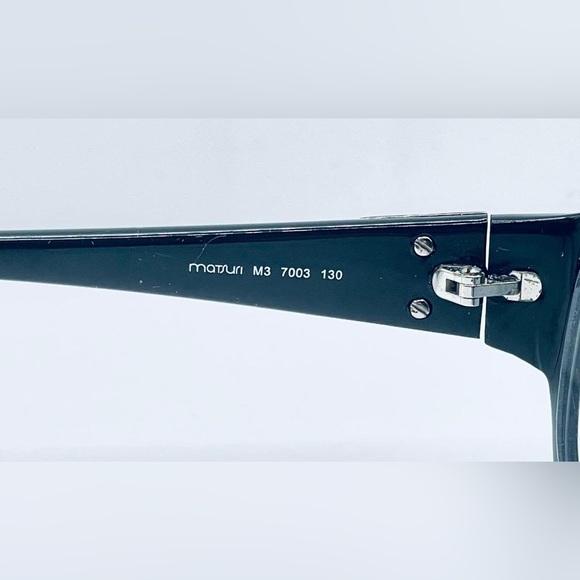 Matsuri MS 7003 Black Oval Sunglasses Frames Only - Picture 8 of 8